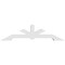 Ekena Millwork Vanguard Architectural Grade PVC Gable Bracket, 108"W x 27"H x 6"D x 6"F, 6/12 Pitch GBP108X27X0606VAN00 - alternate 4